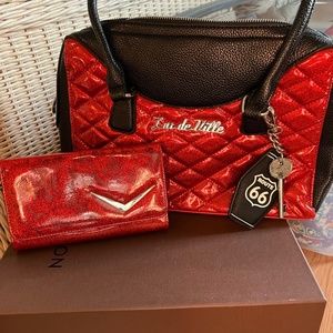 Lux de ville purse and wallet